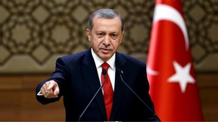 Ο Τούρκος πρόεδρος Ρετζέπ Ταγίπ Ερντογάν επετέθη (και) στις ΗΠΑ