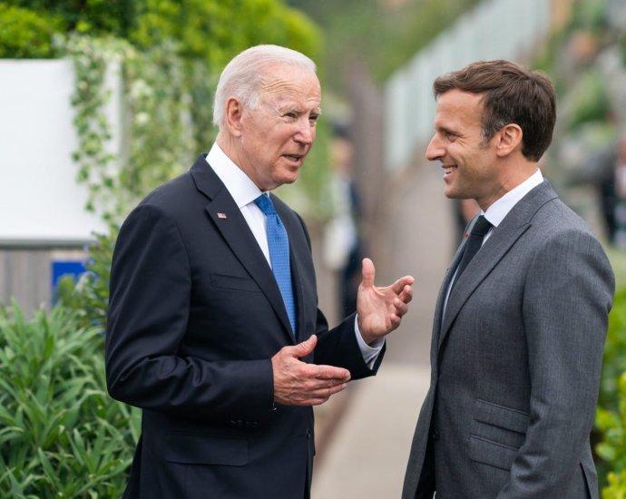 Χαμόγελα και πάλι στις σχέσεις ΗΠΑ-Γαλλίας - Έλυσαν τις διαφορές τους
