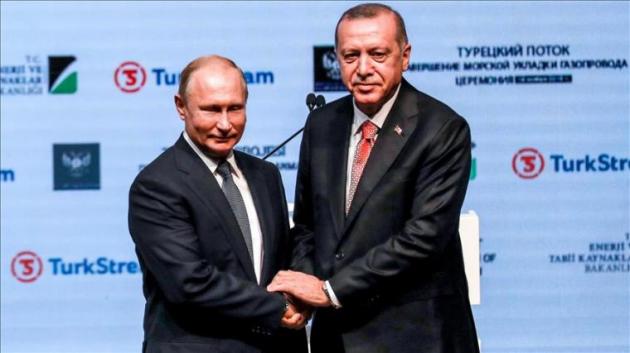 Ο Πούτιν στέλνει 20 δισ. δολάρια στον Ερντογάν για να χτίσει πυρηνικό εργοστάσιο.