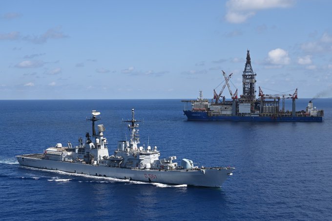 Η Ιταλία έστειλε πολεμικό σκάφος στο γεωτρύπανο της ΕΝΙ στην Κύπρο