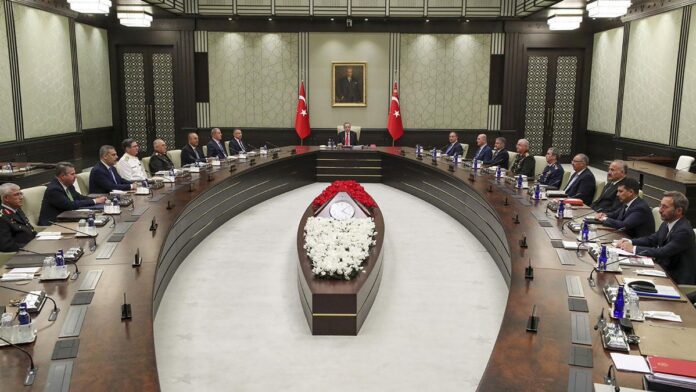 Σκληρό ανακοινωθέν του Τουρκικού Συμβουλίου Εθνικής Ασφαλείας προς την Αθήνα