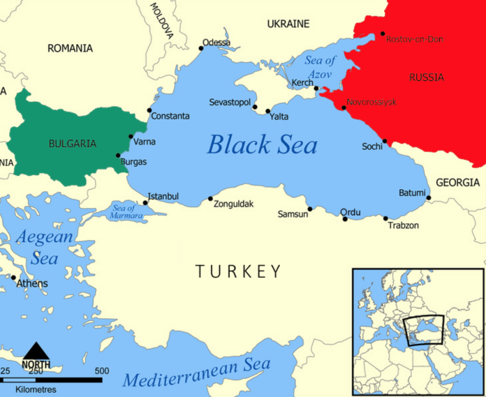 Μαύρη Θάλασσα - Χάρτης
