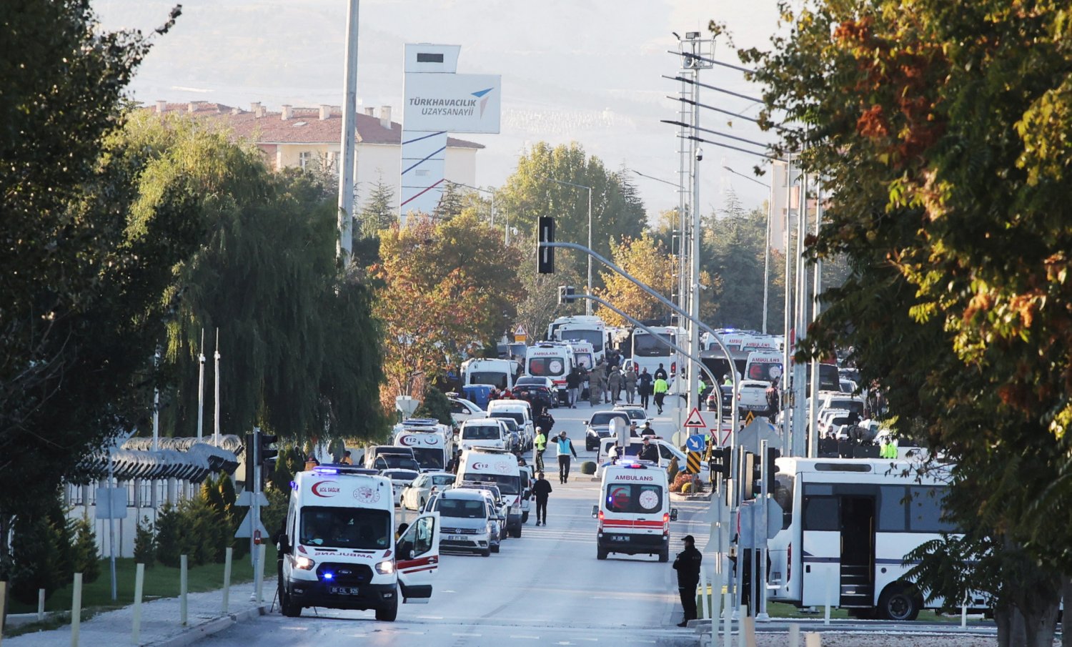 Τρομοκρατική Επίθεση στις Εγκαταστάσεις της Τουρκικής Αεροπορικής Βιομηχανίας με Θύματα και Τραυματίες